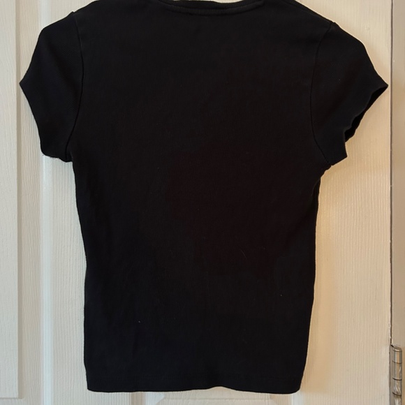 Sradivarius Batman Black and Silver Top - Picture 4 of 4